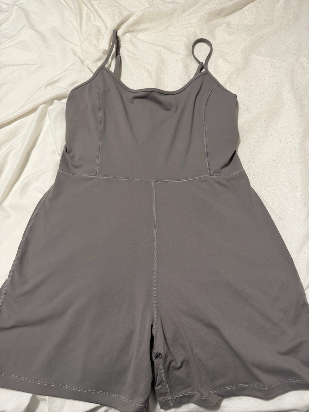 Women’s Size Large GARAGE grey romper. selling for $8